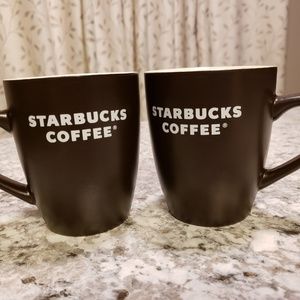 Starbucks coffee mugs set of 2